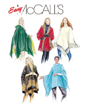 McCall OFP 4228  Poncho und (umkehrbar) HOODED PONCHO AND Überwü OFP