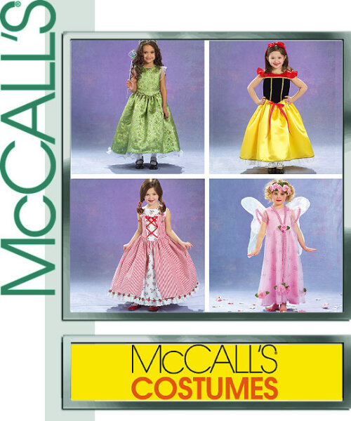 McCalls 5153 OFP Mädchen PRINCESS Kostüme (Schnittmuster) M5153 OFP