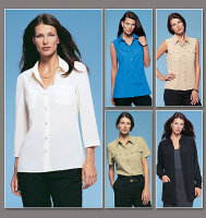 Vogue V2634 OFP Damenes  (bequem geschnitten) Top 2634 OFP