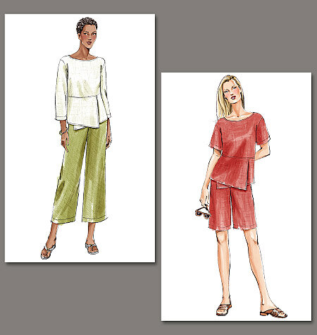 Vogue V7883 OFP Damenes  Top, Shorts und Hose 7883 Schnittmuste OFP