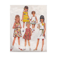 Butterick B3129.4 Mädchen Kleid Größe US...