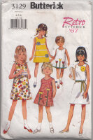 Butterick B3129.4 Mädchen Kleid Größe US...