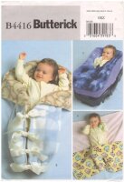 Butterick B4416 Vlies Baby Accessiores Schnittmuster OFP
