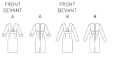 Butterick B5268 Kleid Schnittmuster OFP