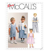 McCall M2033 OFP Baby Spielanzüge in 2 Längen,...