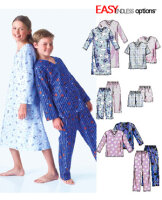 McCall M4291 BoysMädchens NachtShirt, Tops, Shorts...