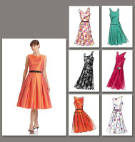 Vogue OFP V8020 Damenes  Kleid und Gürtel 8020...