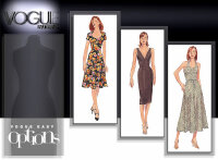 Vogue V9668  OFP  Kleid 9668 Schnittmuster OFP