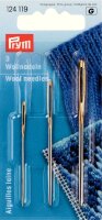 Woll-Nadel ohne Spitze ST 1,3,5 silberfarbig