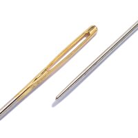 Sticknadeln ohne Sp. ST 18-22 silberfarbig