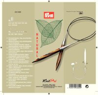 Rundstricknadel Set NATURAL 4,0-10,0 mm