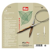 Rundstricknadel Set NATURAL 4,0-10,0 mm
