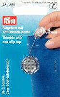 Fingerhut ZDG 16,5 mm silberfarbig