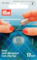 Fingerhut ZDG 17,0 mm silberfarbig