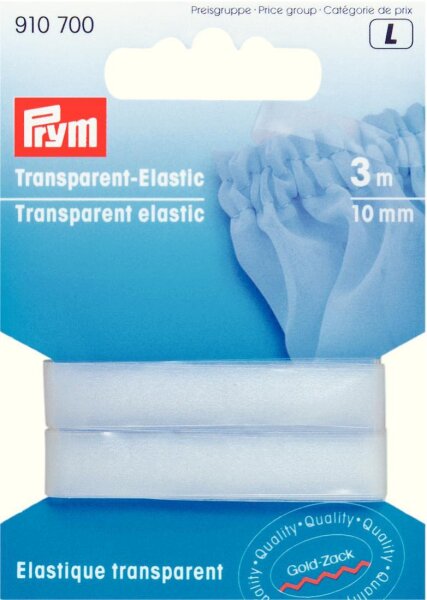 Transparent-Elastic 10 mm