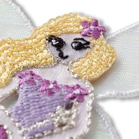 Applikation Prinzessin im Gras