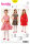 9379 Mädchenkleid, Karokleid, glockiger Rock, Burda