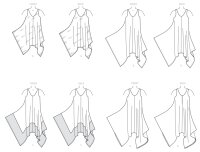 M7402 Damen Kleid Overall, McCalls
