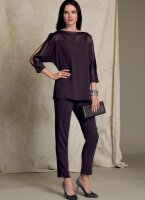 V1516 Damen Shirt Hose Top, Vogue