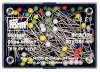 Glaskopfnadeln ST 0,60 x 30 mm bunt