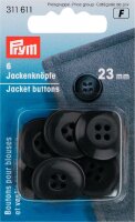Jackenknöpfe 23 mm dunkelgrau