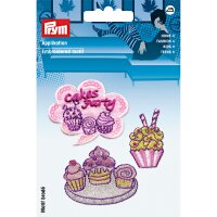 Applikation selbstklebend / aufbügelbar Backen