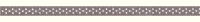 Satinband gepunktet 6 mm grau / weiß