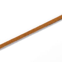 Lederimitat-Bändchen 3 mm camel