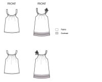 Tunika Kleinkind Kleid, KwikSew K3934