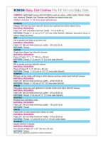 Kleidung Accessoires Baby Bettdecke, KwikSew K3834