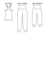 Damen Top Hose, KwikSew K3835
