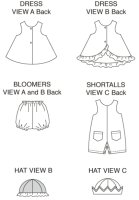 Kinder Hüte Höschen, KwikSew K3035