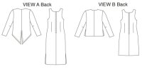 Jackett Damen Kleid, KwikSew K3181
