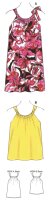 Damen Top Kleid, KwikSew K3610
