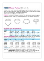 Damen Höschen, KwikSew K3881