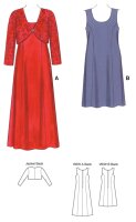 Damen Kleid Prinzessin Jackett, KwikSew K3514