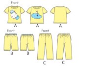 Jungen Hose Shorts, KwikSew K3999