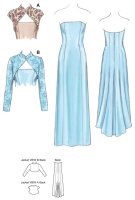Jackett Damen Bolero Kleid, KwikSew K3516