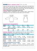 Herren Kragen Jacke Weste, KwikSew K3638