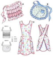 Damen Schürzen, KwikSew K3518