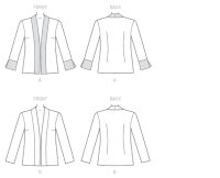 Jackett Damen, KwikSew K4162