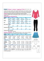 Damen Shirt Leggings, KwikSew K3661