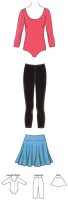 Damen Shirt Leggings, KwikSew K3661