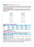Herren Hose, KwikSew K3663