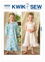 Nachtkleidchen Kleinkind, KwikSew K3423
