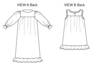 Nachtkleidchen Kleinkind, KwikSew K3423