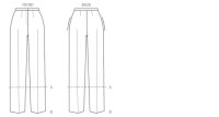 Damen Hose, KwikSew K4070
