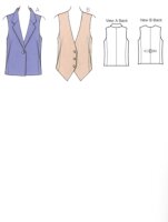 Damen Westen, KwikSew K3899