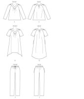 Damen Schlafanzug, KwikSew K4089