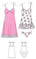 Damen Höschen Dessous, KwikSew K3554